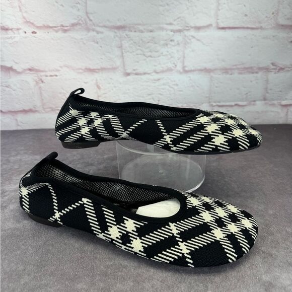 Burberry Check Knit Baby Ballerina Flats 40 - Picture 3 of 10
